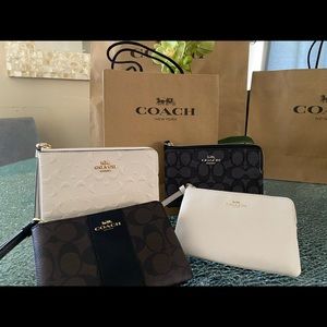 Brand New Coach wristlets